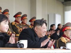 Kızıyla maç izledi, saatler sonra füze denemesi gerçekleştirdi