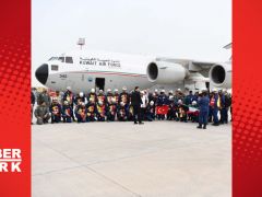 Kuveyt’ten gönderilen yardım uçağı sayısı 9’a ulaştı