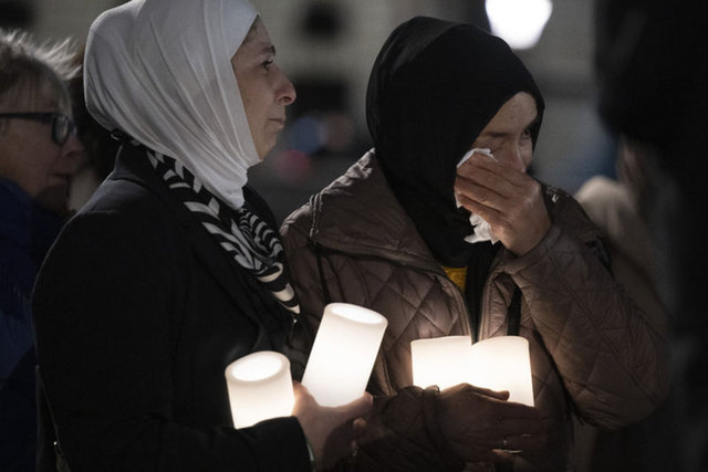 Londra'da Nelson Sütunu'na 