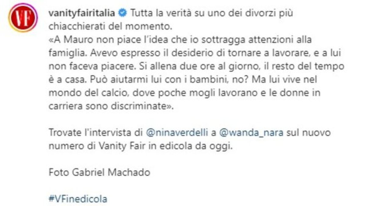 Mauro Icardi ve Wanda Nara boşandı #1