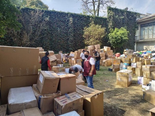 Meksika'dan Türkiye'deki depremzedeler için 140 ton yardım