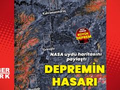 NASA’dan depremlerin hasarını gösteren harita