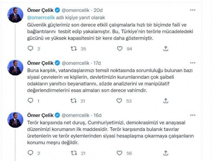 Ömer Çelik: İnsanlık düşmanı teröre karşı biriz ve beraberiz