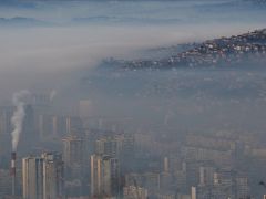 Saraybosna: Dünyada hava kirliliğinin en yüksek ölçüldüğü kent