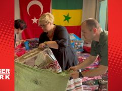 Senegal’den depremzedeler için 3 tonluk ayni yardım