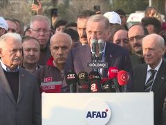 Son dakika… Cumhurbaşkanı Erdoğan Adıyaman’da: “Şehirler 1 yılda ayağa kalkacak”