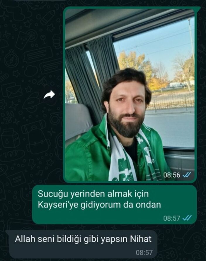 Sucuk almaya diye çıkıp Konyaspor maçına giden taraftar viral oldu! İşte gündeme oturan olay..