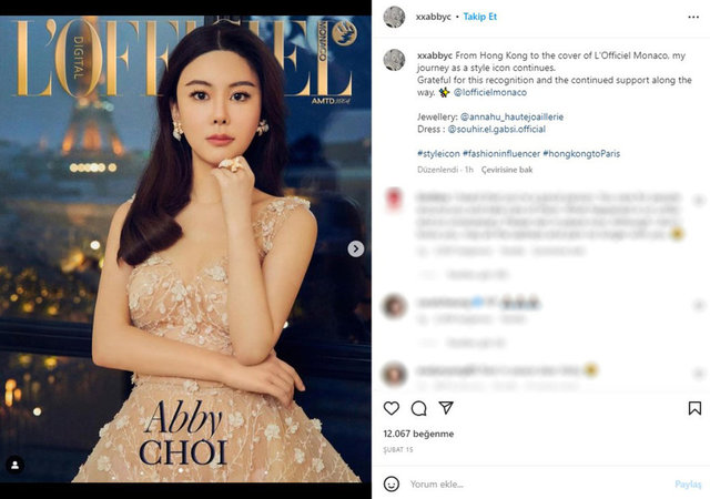 Ünlü model Abby Choi Hong Kong'da öldürüldü: Korkunç cinayette eski eş gözaltında