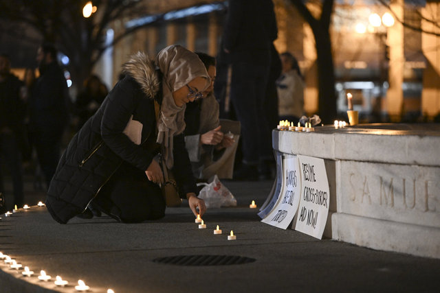 Depremde hayatını kaybedenler için Washington'da anma etkinliği düzenlendi