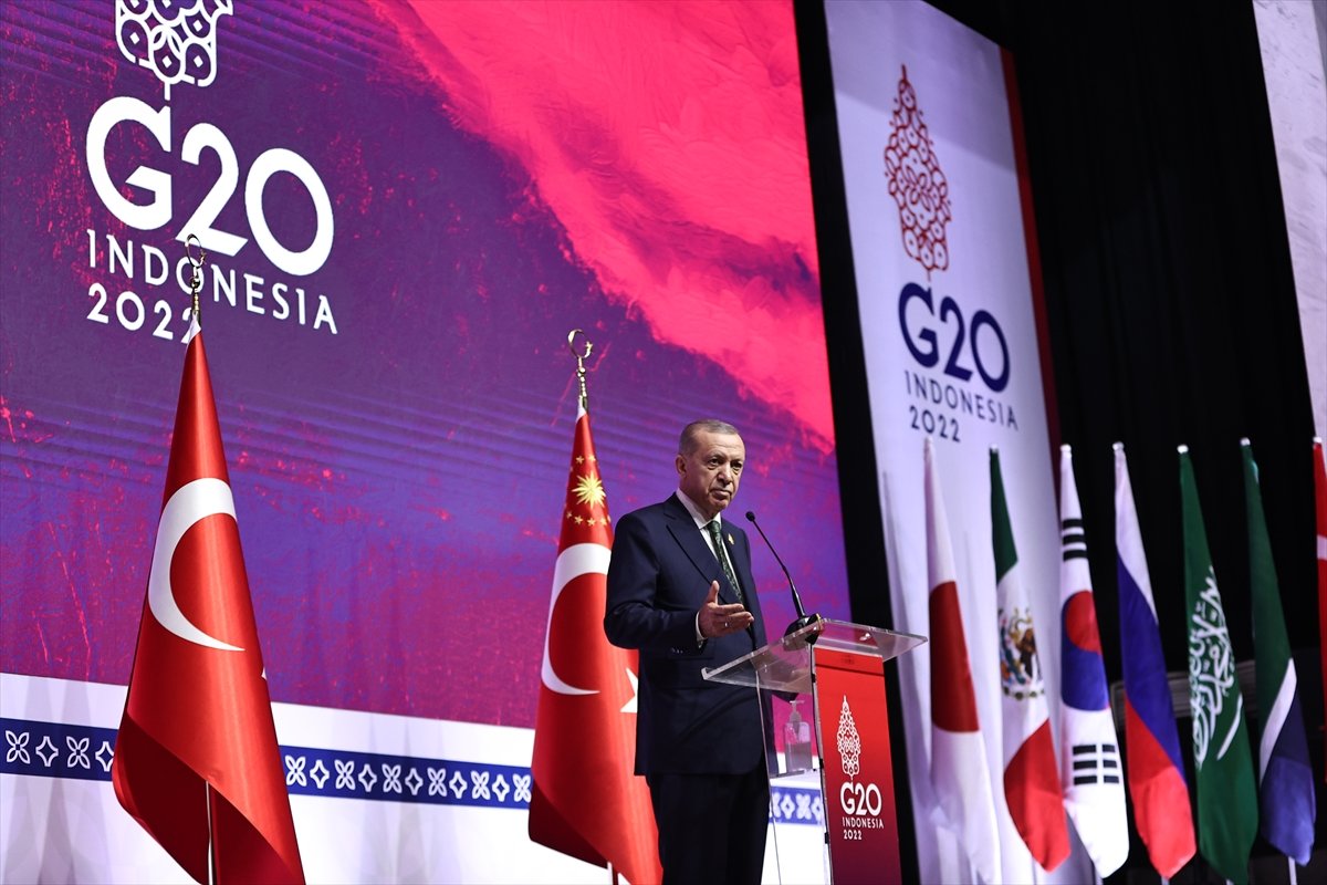 Cumhurbaşkanı Erdoğan ın G20 dönüşü açıklamaları #1