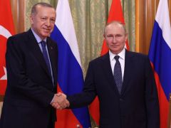 Cumhurbaşkanı Erdoğan, Putin ile görüştü