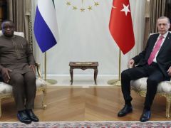 Cumhurbaşkanı Erdoğan, Sierra Leone Cumhurbaşkanı ile görüştü