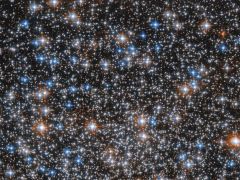 Dev yıldız kümesi görüntülendi