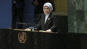 Emine Erdoğan BM Sıfır Atık Özel Oturumu'nda konuştu