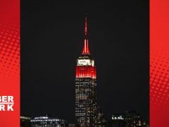 Empire State Binası Türk bayrağı renklerine büründü