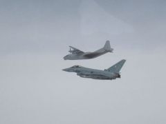 İngiliz ve Alman savaş uçakları, Rus uçaklarını engelledi