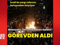 İsrail Savunma Bakanı Gallant, görevden alındı