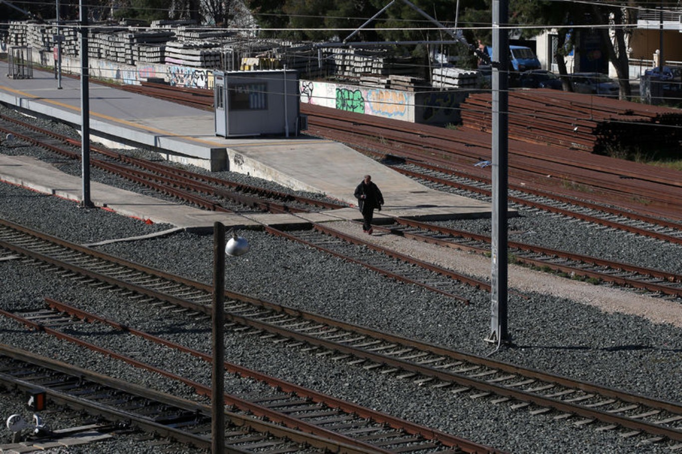 Ölümcül tren kazasının ardından Yunanistan'da grev kararı alındı