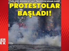Polis eski Başbakan’ı gözaltına almak istedi, protestolar başladı!