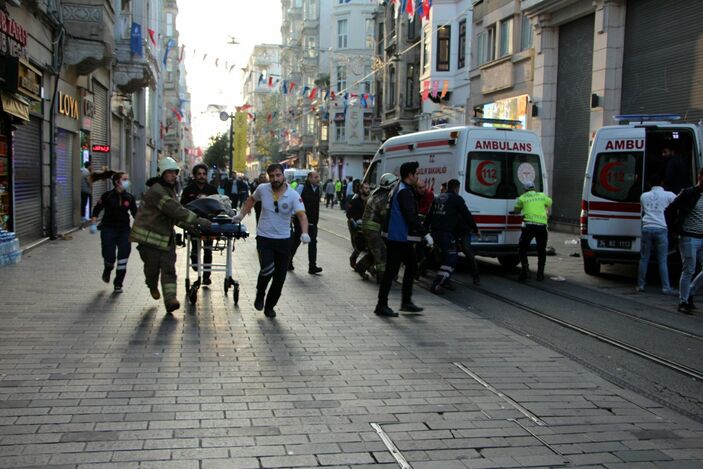 Taksim'deki patlamada ölü sayısı artıyor