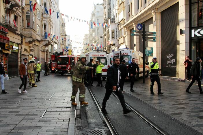 Taksim'deki patlamada ölü sayısı artıyor