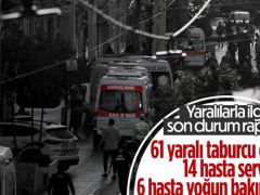Terör saldırısında yaralananlardan 61’i taburcu edildi, 20’sinin tedavisi sürüyor