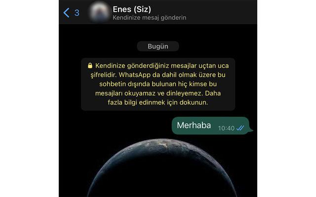 WhatsApp mesaj