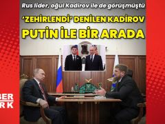 ‘Zehirlendi’ denilen Kadirov, Putin ile bir arada