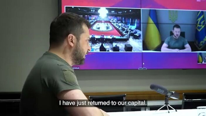 d Zelensky, barışın formülünü verdi