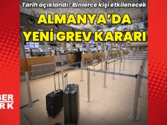 Almanya’da yeni grev