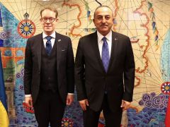 Bakan Çavuşoğlu, İsveçli mevkidaşı ile görüştü