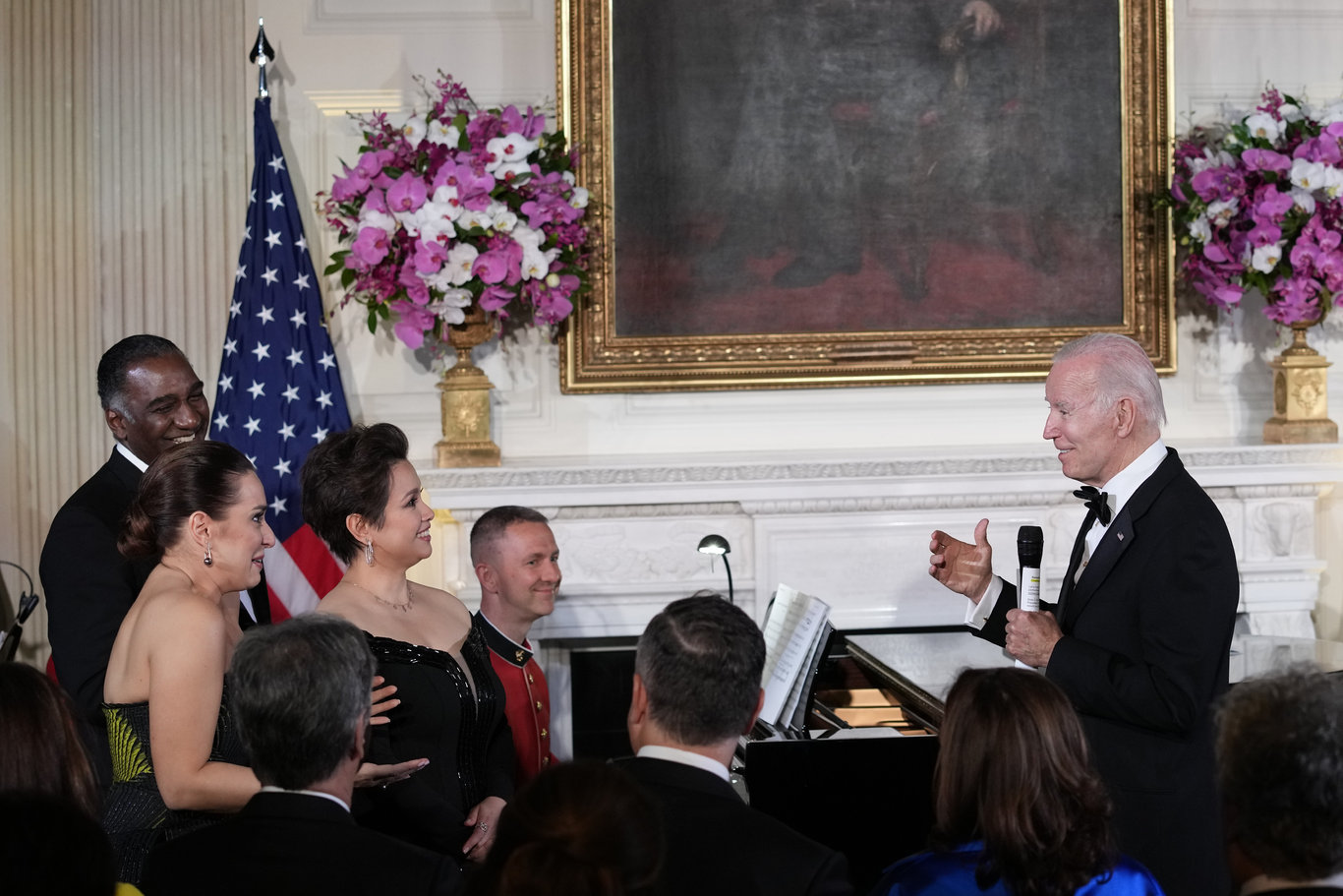 ABD Başkanı Biden Güney Kore Devlet Başkanı ile bir araya geldi: Yoon Suk Yeol şarkı söyledi - Dünyadan Haberler