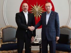 Cumhurbaşkanı Erdoğan, Aliyev ile görüştü