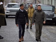 İngiltere Başbakanı Kiev’de! Ukrayna’ya tam destek: Sonuna kadar yanınızdayız