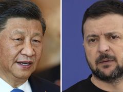 Jinping, Zelenskiy ile görüştü