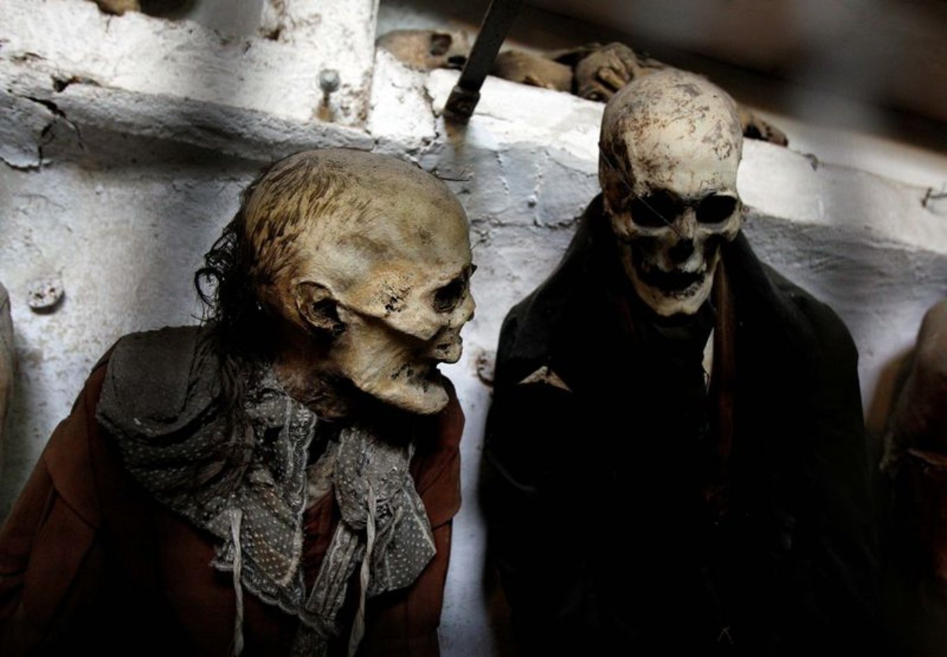 Sarı saçları ve tokasıyla uyuyormuş gibi duran 100 yıllık mumya Rosalia Lombardo