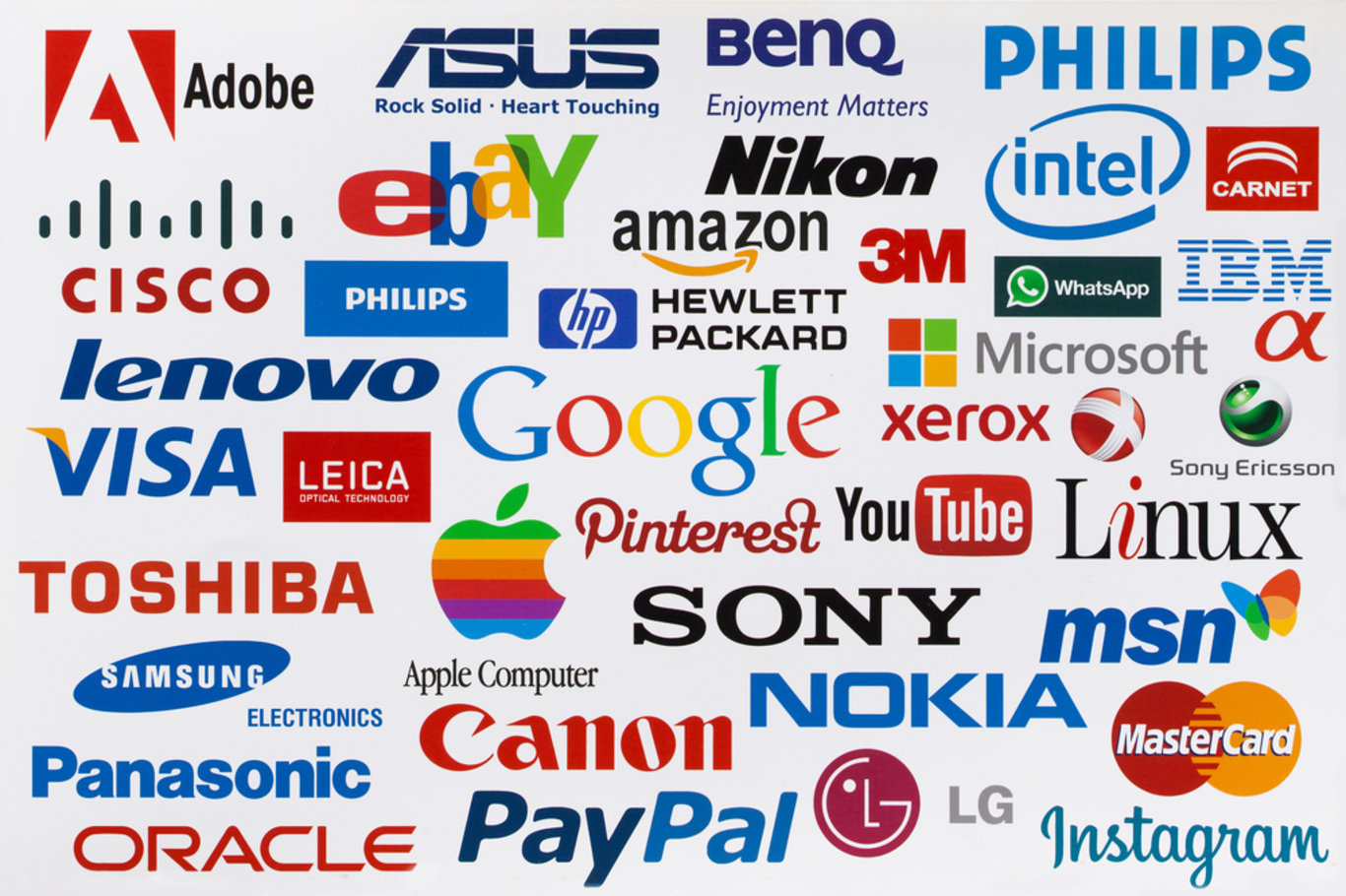 Markaların logolarının rengi tesadüf değil! Her renk özel olarak seçiliyor!