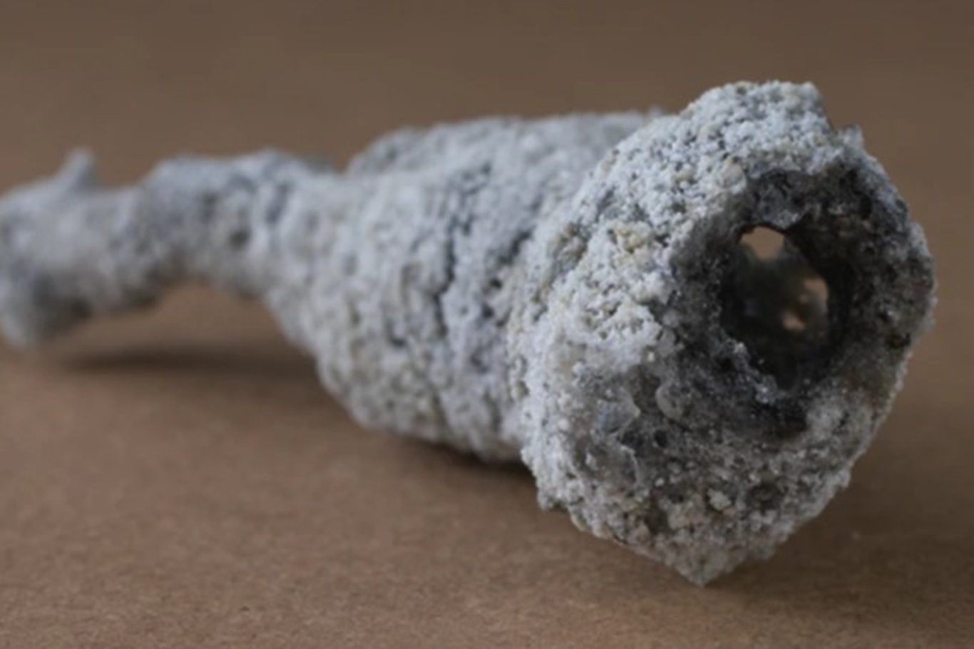 Ağaca düşen şimşek, Dünya'da daha önce hiç görülmemiş bir madde yarattı