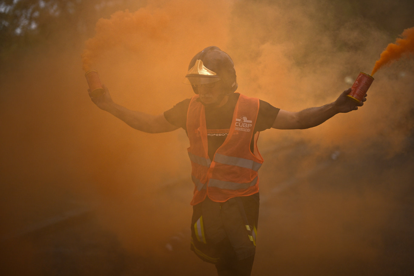 İspanya'da 2022 orman yangınlarının en kötü yılı oldu: İtfaiyeciler protesto ayaklandı!