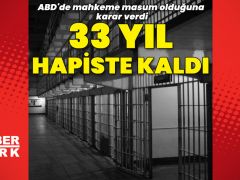 33 yıl hapis yattı, masum olduğuna karar verildi