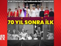 70 yıl sonra ilk: Kral, balkonda halkı selamladı