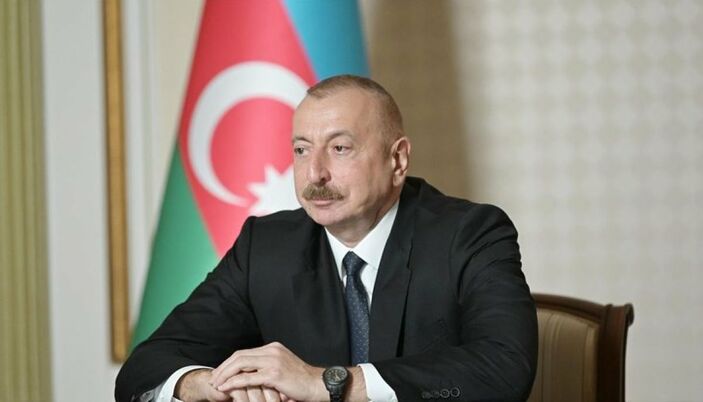 Aliyev: Karabağ'da yaşamak isteyenlerle konuşmaya hazırız