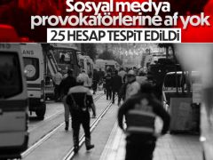 EGM: 25 sosyal medya hesap yöneticisine işlem başlatıldı