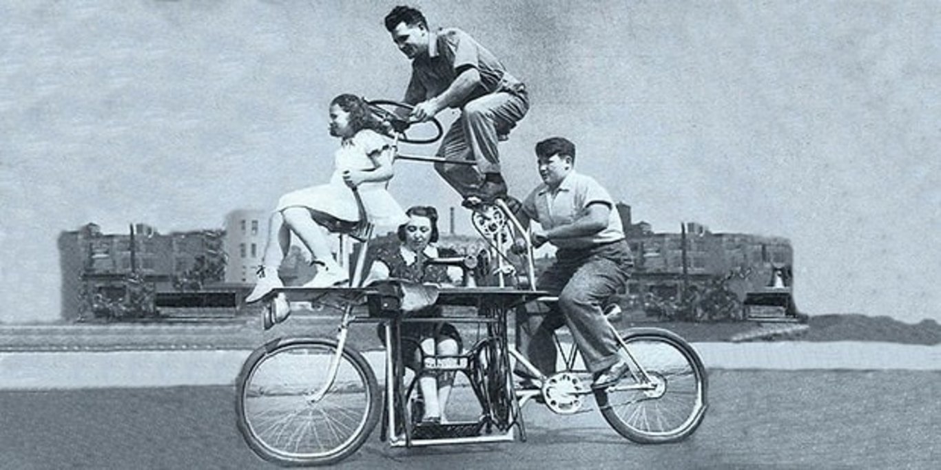 Geçmişte icat edilmiş ilginç buluşlar! Aile bisikletinden, tekerlek arabaya kadar!