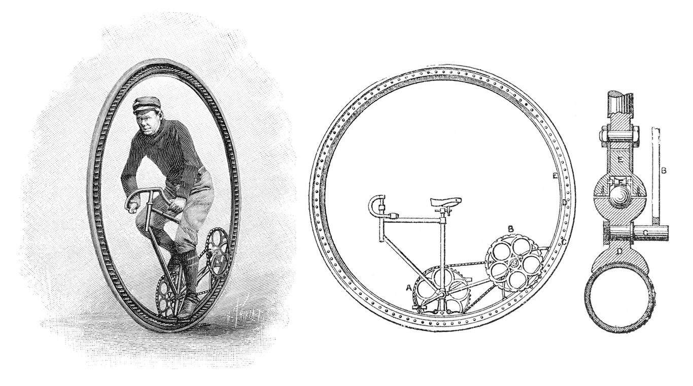 Geçmişte icat edilmiş ilginç buluşlar! Aile bisikletinden, tekerlek arabaya kadar!