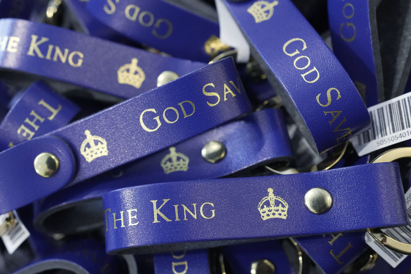 İngiltere'de sokaklar ve hediyelik eşya mağazalarında 