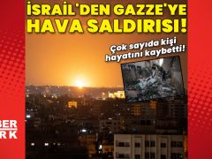 İsrail’den Gazze’ye hava saldırısı: Çok sayıda kişi hayatını kaybetti!