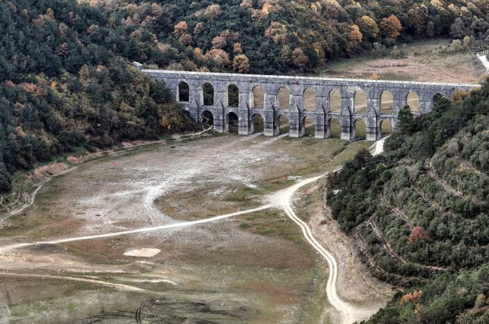 İstanbul'daki barajlar kuruma noktasında