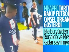 Kylian Mbappe, rakip futbolcuya cinsel organını gösterdi