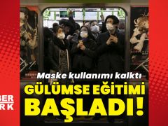 Maske kalktı, “gülümseme eğitimi” başladı